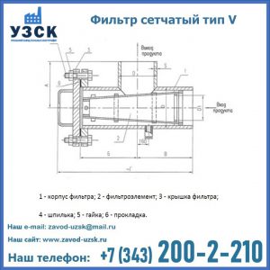 Фильтр сетчатый ФС по Т-ММ-11-2003 в Ульяновске