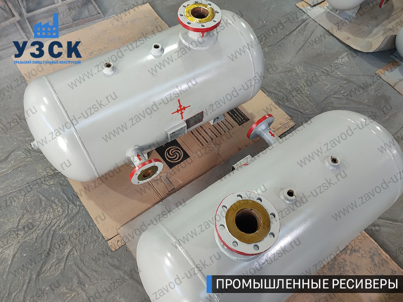 фотография промышленных ресиверовдля газа Ульяновск